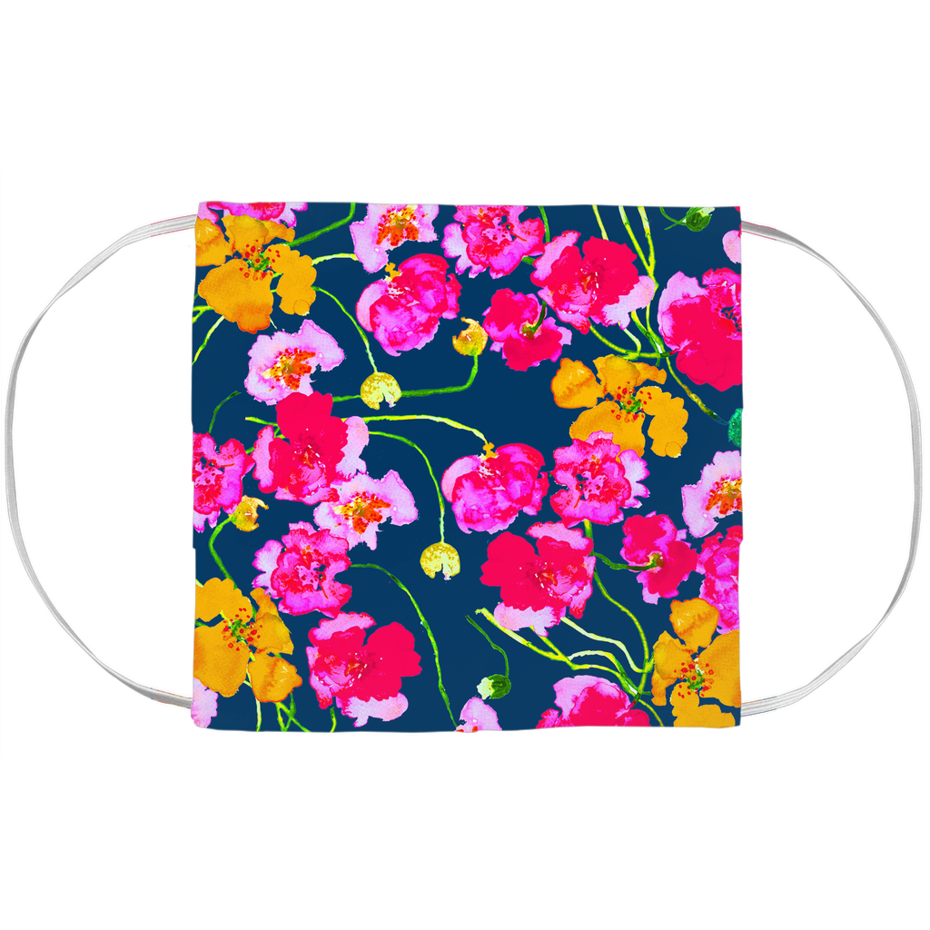 Face Mask Covers- POPPIES