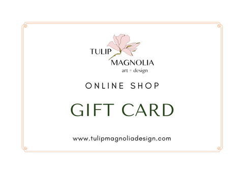 Online Shop Gift Cards