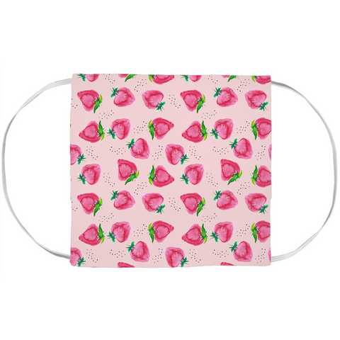 Face Mask Cover- STRAWBERRIES