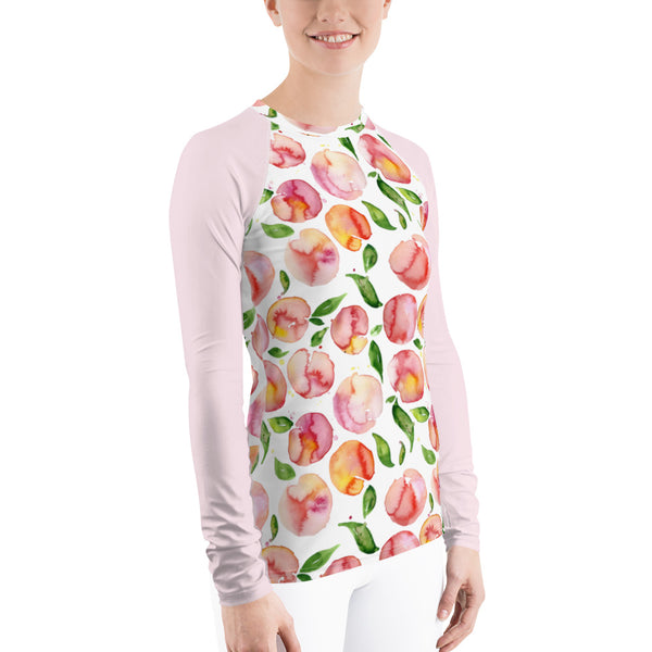 Women's Adventure Shirt- Peachy with Blush Sleeves