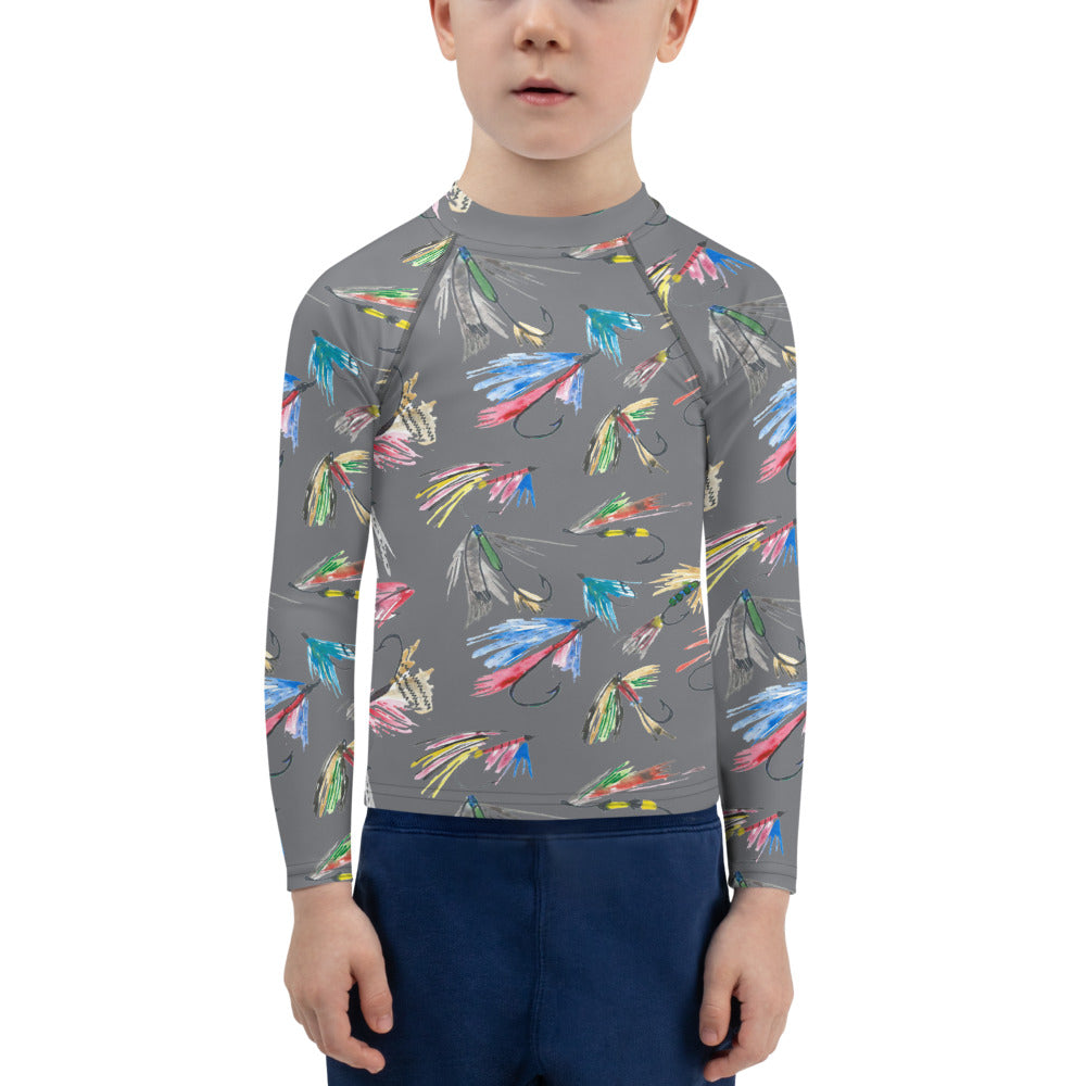 Kids Adventure Shirt- Fishing Flies