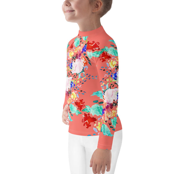 Kids Adventure Shirt- Coral Vibrant Melody