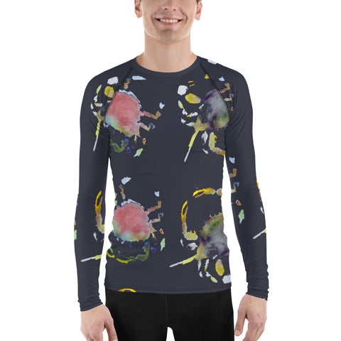 Men's Adventure Shirt- Crabby on Navy