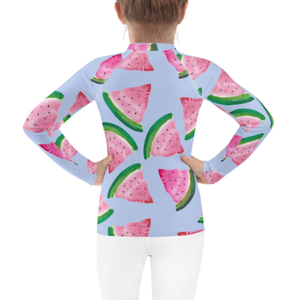 Kids Adventure Shirt- Watermelons on Lilac